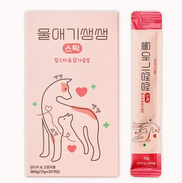 [디어랩스] 강아지 영양제 울애기쌩쌩 스틱 이미지