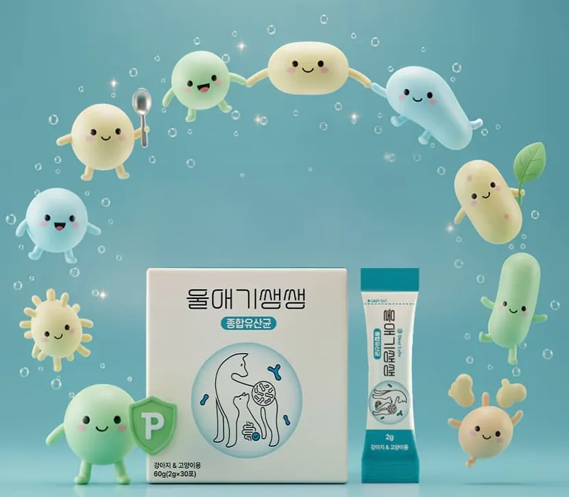 [디어랩스] 반려동물 종합유산균 울애기쌩쌩 이미지