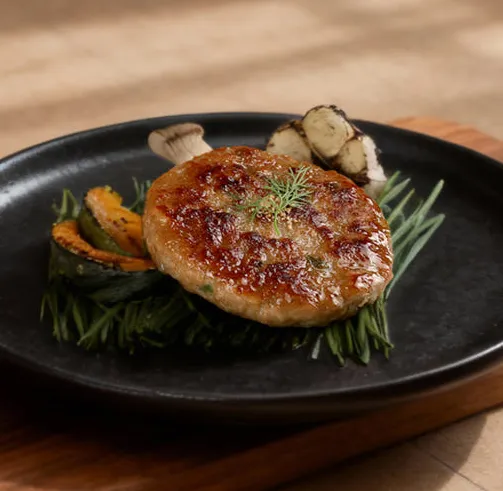 [반식엔] 한돈떡갈비+메밀냉면 이미지