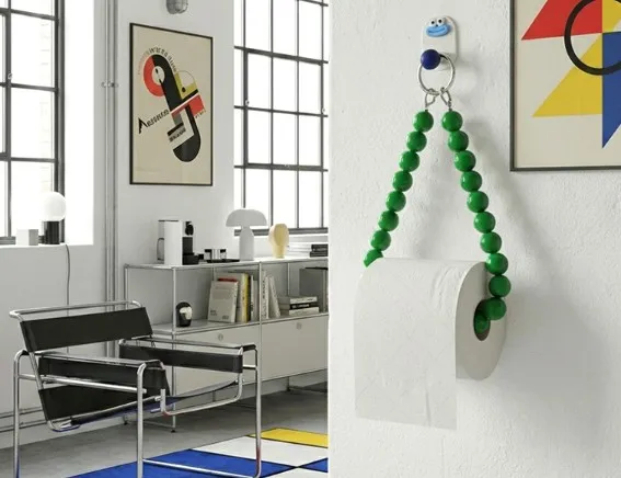 [바른생활주식회사] 비두잇 구슬 휴지 걸이 세트