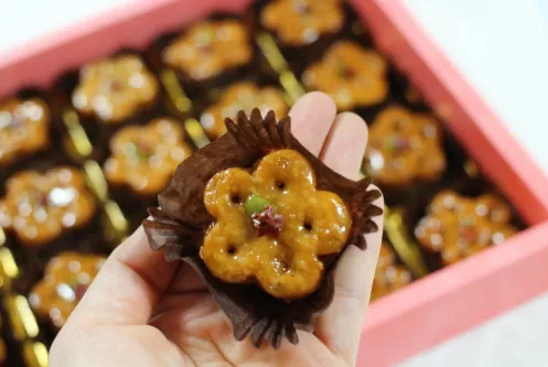 [정담은 전통간식] 꽃 약과 장인 명인 수제 한과 선물세트