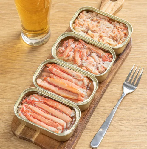 [대호수산] 붉은대게 통조림 다리살+붉은대게장