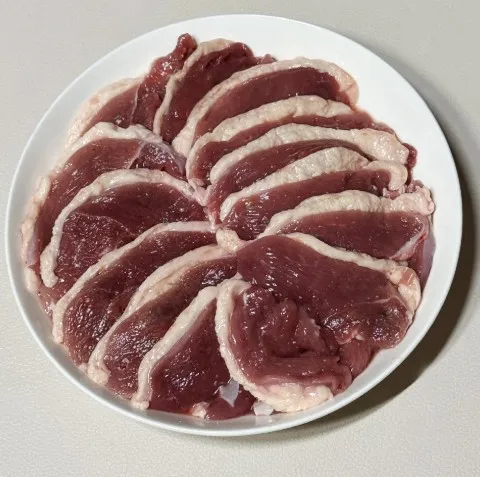 [구매평][클립][팜스제임] 생 오리 가슴살 슬라이스