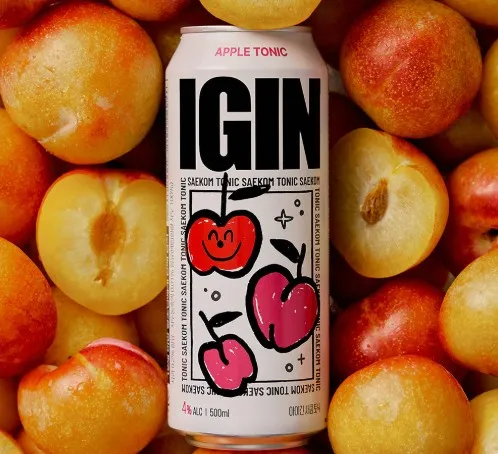 [지니스램프] 아이긴 새콤토닉 자두맛