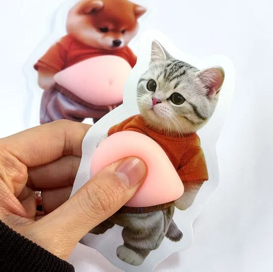 [릴스][바른생활주식회사] 배꾹꾹 말랑이즈 스티커