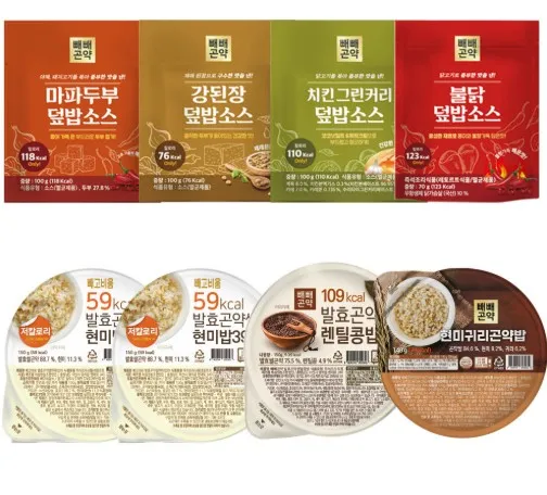 [곤약] 빼빼곤약 덮밥소스+곤약밥