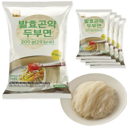 [곤약] 빼빼곤약 발효곤약두부면