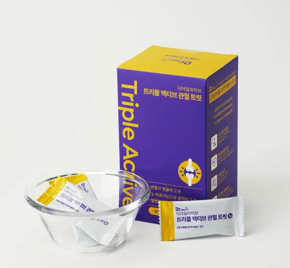 [구매평][닥터얼라이브] 트리플 액티브 강아지 관절 영양제