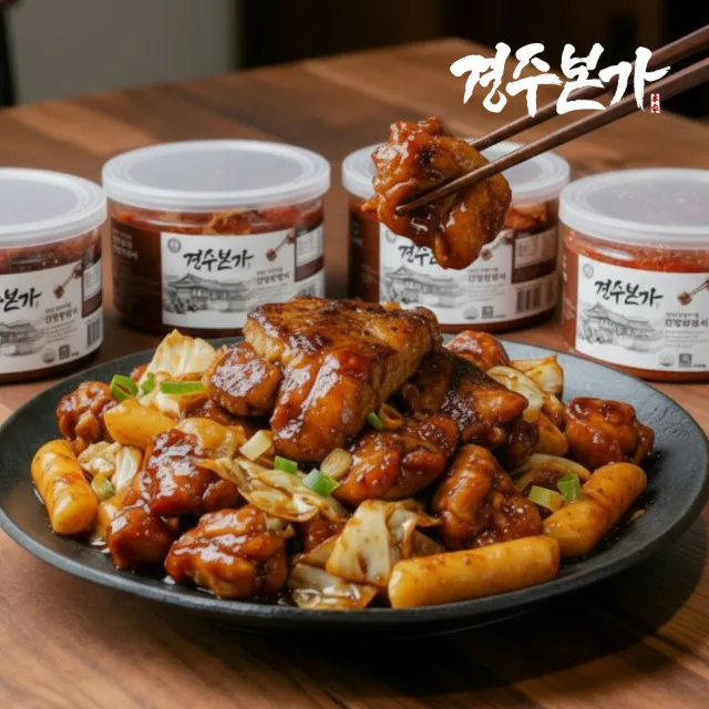 [구매평][경주본가] 간장 닭갈비
