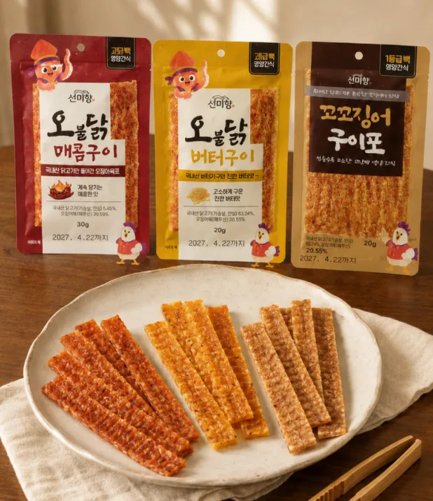 [릴스][주식회사 베리온] 선미향 오불닭 3종