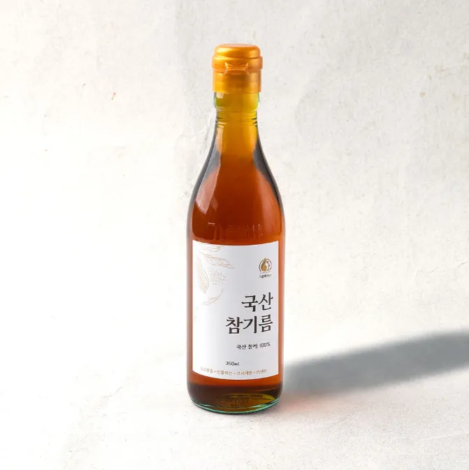 [구매평][기름하우스] 국산참기름