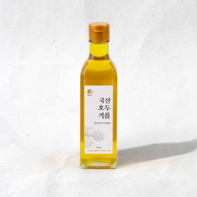 [구매평][기름하우스] 국산호두기름